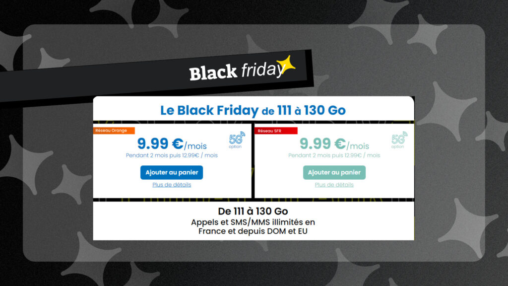 Forfait flexible Youprice // Source : Montage Numerama Forfait flexible Youprice // Source : Montage Numerama