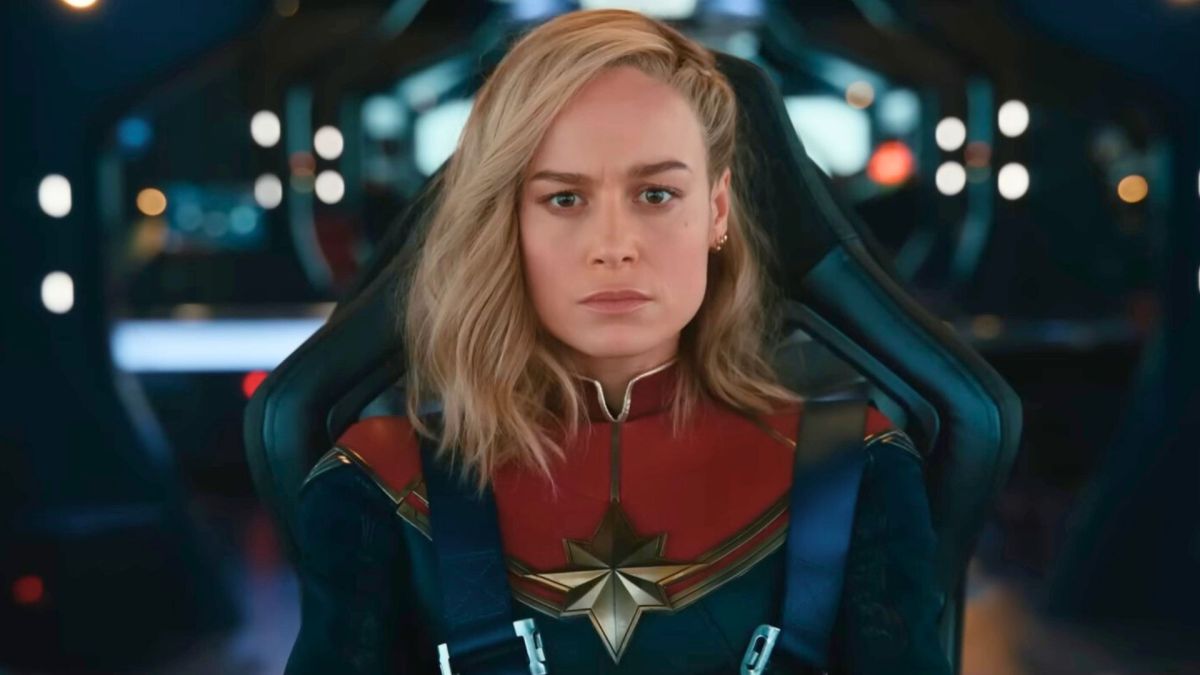 Brie Larson dans The Marvels // Source : Marvel Brie Larson dans The Marvels // Source : Marvel