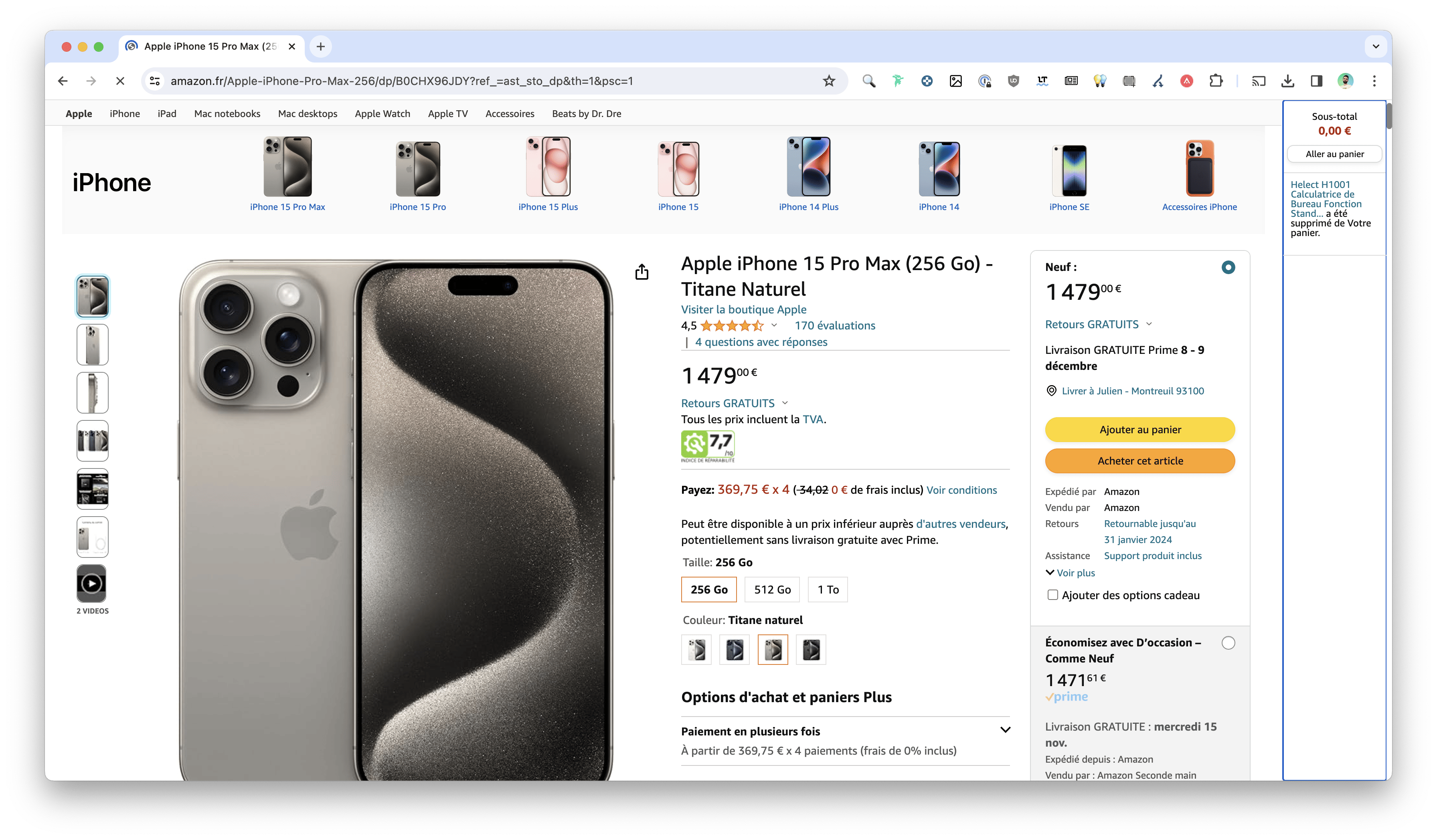 Un iPhone
