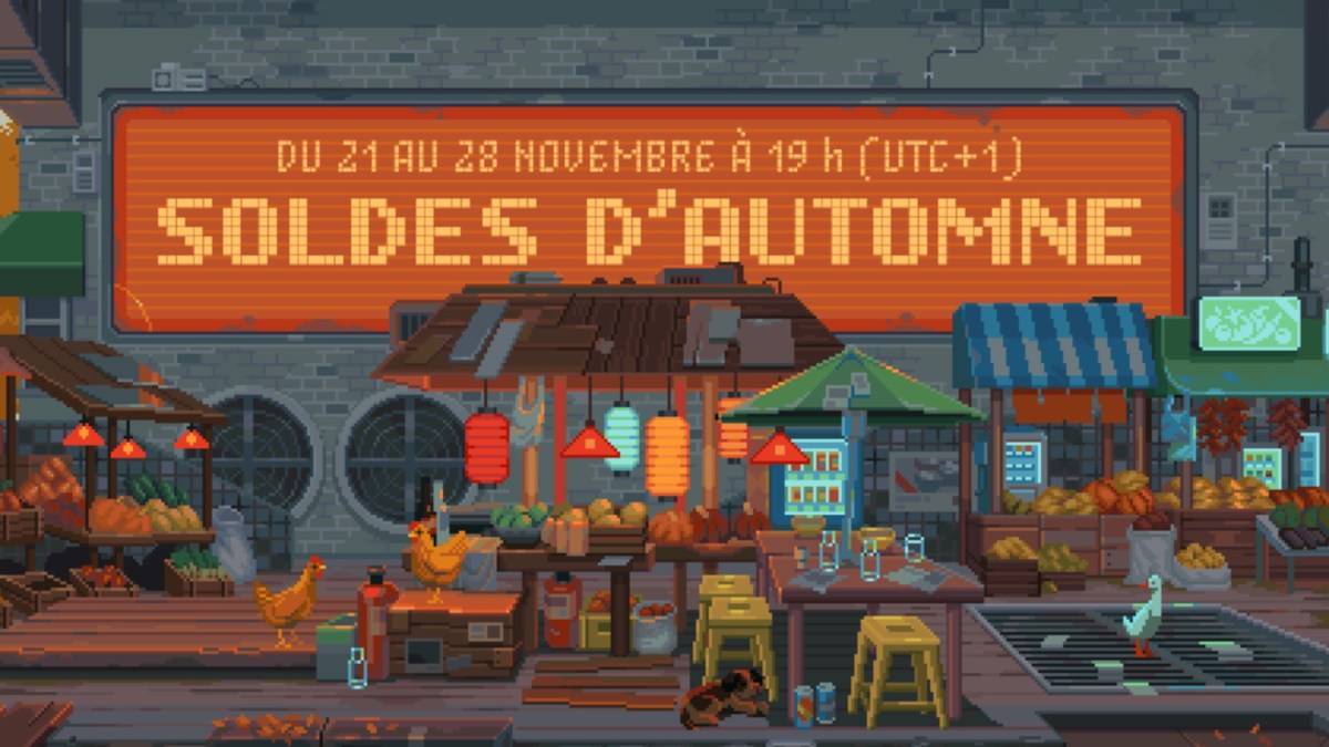 Soldes Steam en automne 2023 // Source : Steam Soldes Steam en automne 2023 // Source : Steam