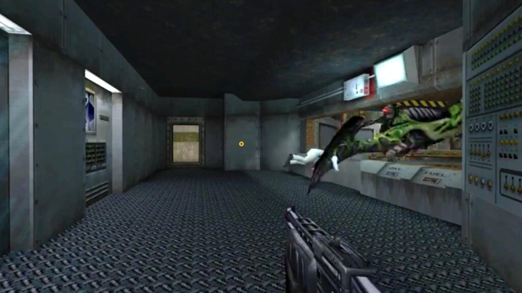 Un bug dans Half-Life // Source : Capture d'écran Reddit Un bug dans Half-Life // Source : Capture d'écran Reddit