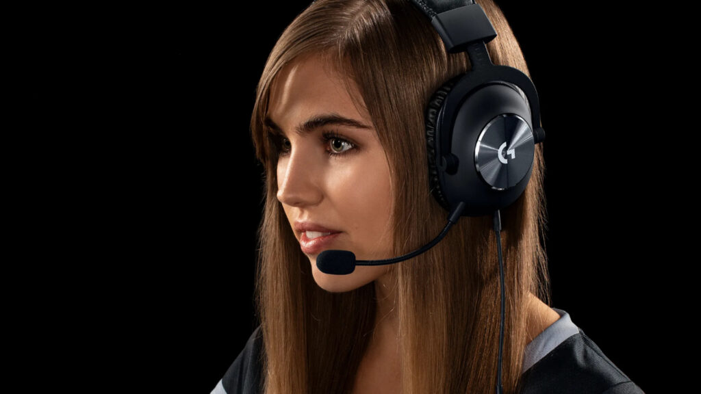 Le casque adopte un design sobre // Source : Logitech Le casque adopte un design sobre // Source : Logitech