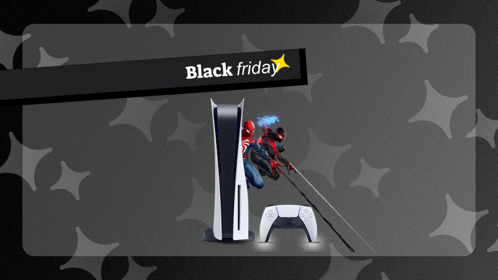Le Pack comprend la PS5 Standard et Spider6man 2 // Source : Numerama Le Pack comprend la PS5 Standard et Spider6man 2 // Source : Numerama
