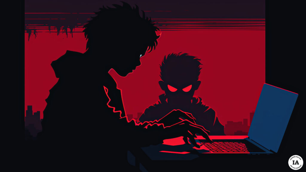 Les cybercriminels misent sur la curiosité des gamers. // Source : Numerama avec Midjourney Les cybercriminels misent sur la curiosité des gamers. // Source : Numerama avec Midjourney