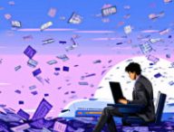 40Go de données provenant de Boeing ont fuité après la cyberattaque. // Source : Numerama avec Midjourney