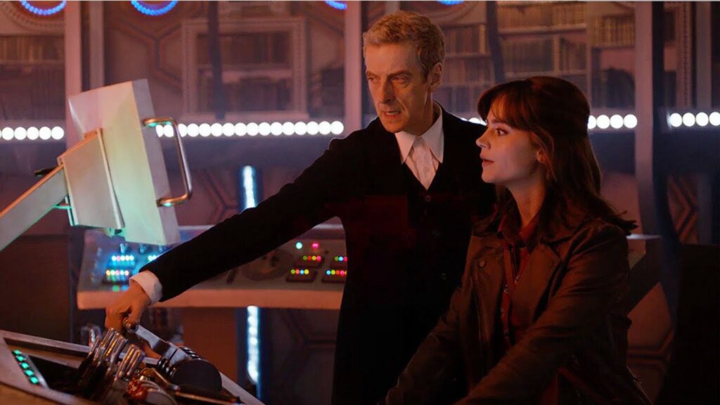 Twelve et Clara. // Source : BBC Twelve et Clara. // Source : BBC