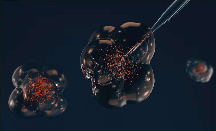 Illustration de l’extraction de bactériorubérines à partir de la bactérie Arthrobacter agilis – les bactériorubérines sont des pigments biologiques antioxydants et à effet chaperon, protégeant le protéome. Illustration de l’extraction de bactériorubérines à partir de la bactérie Arthrobacter agilis – les bactériorubérines sont des pigments biologiques antioxydants et à effet chaperon, protégeant le protéome.
