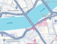 Les nouvelles couleurs de Google Maps // Source : Google Maps / Capture d'écran Numerama Les nouvelles couleurs de Google Maps // Source : Google Maps / Capture d'écran Numerama