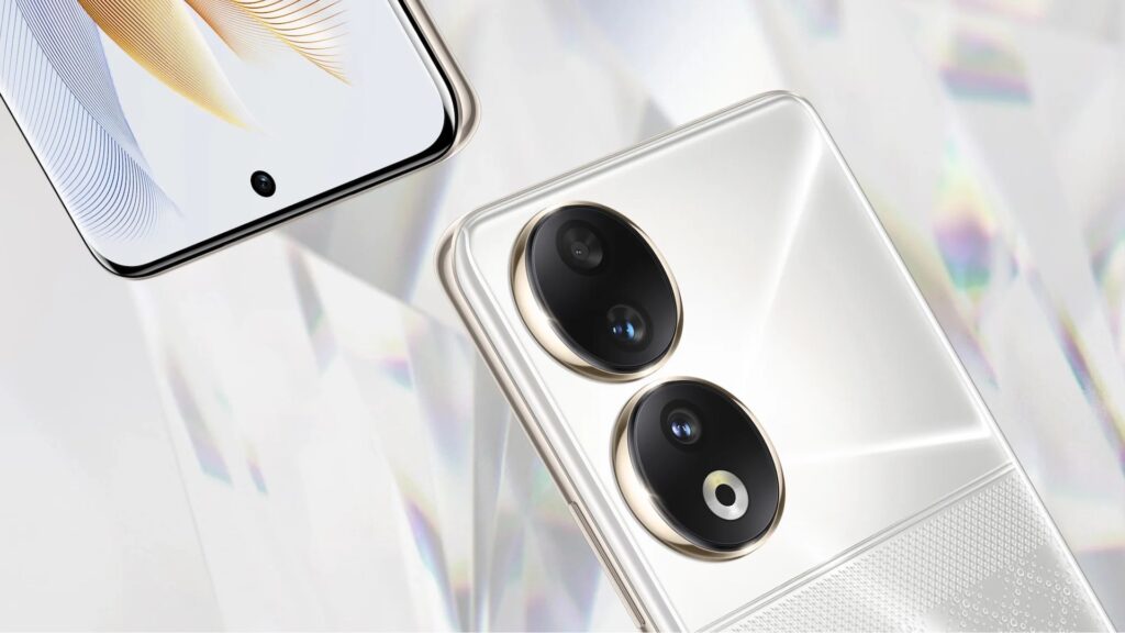 Le double bloc photo du Honor 90 et son capteur 200 megapixels // Source : Honor Le double bloc photo du Honor 90 et son capteur 200 megapixels // Source : Honor