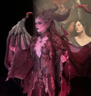 Cinderys, cosplayeuse professionnelle de Diablo IV // Source : Maxime Claudel pour Numerama Cinderys, cosplayeuse professionnelle de Diablo IV // Source : Maxime Claudel pour Numerama