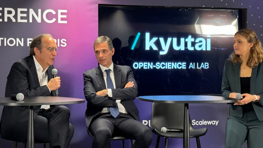 Après sa grande présentation, Kyutai a organisé une conférence de presse. Après sa grande présentation, Kyutai a organisé une conférence de presse.