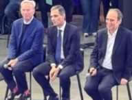 Eric Schmidt, Rodolphe Saadé et Xavier Niel. // Source : Numerama Eric Schmidt, Rodolphe Saadé et Xavier Niel. // Source : Numerama