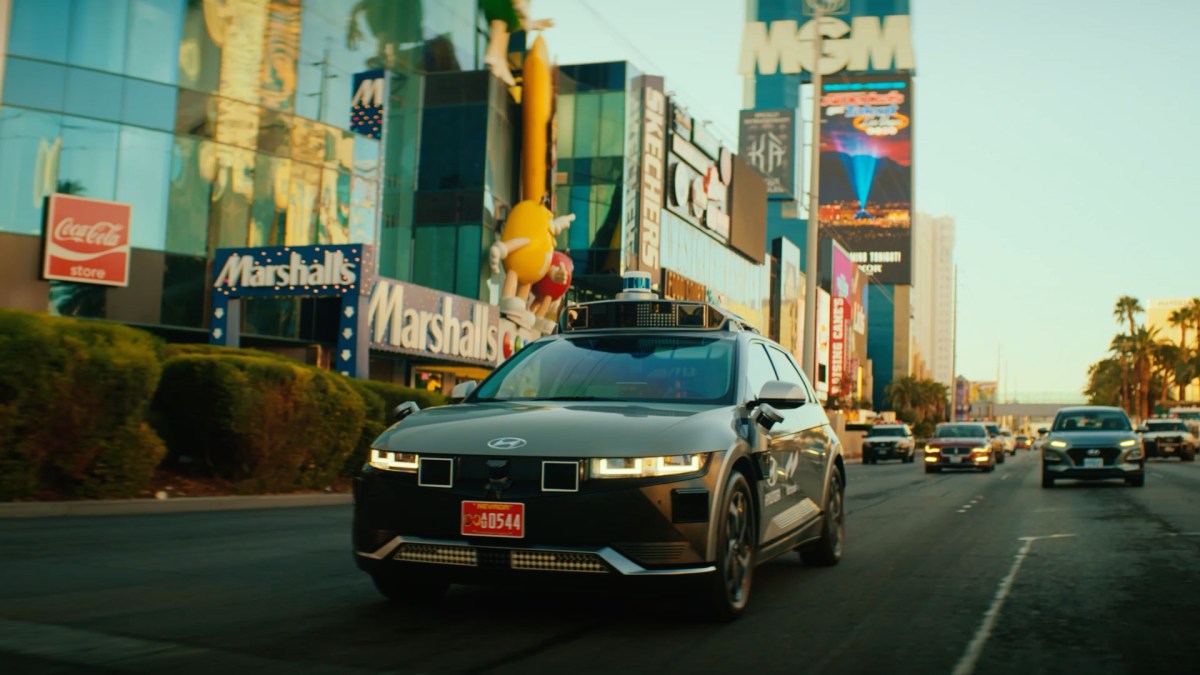 Hyundai robotaxis en Corée // Source : Hyundai Hyundai robotaxis en Corée // Source : Hyundai