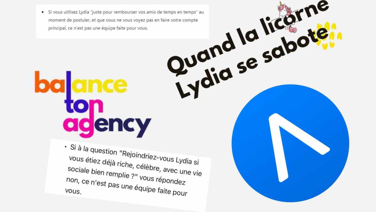 Lydia accusée de mauvais comportements par Balance Ton Agency // Source : Montage Numerama / Captures d'écran de Balance Ton Agency Lydia accusée de mauvais comportements par Balance Ton Agency // Source : Montage Numerama / Captures d'écran de Balance Ton Agency