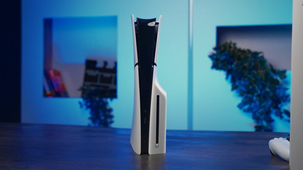 PS5 Slim // Source : Thomas Ancelle pour Numerama PS5 Slim // Source : Thomas Ancelle pour Numerama