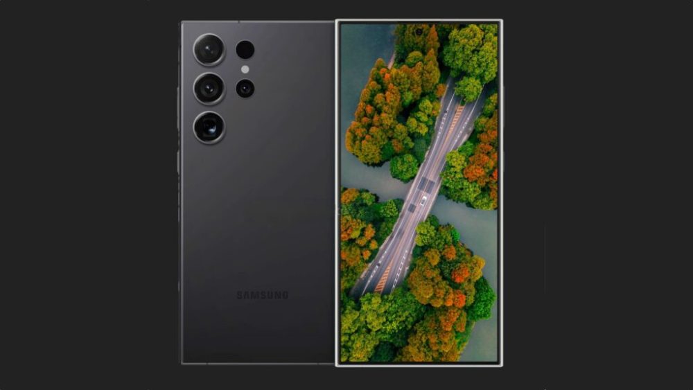 Rendu 3D du Galaxy S24 Ultra. // Source : Ice-Universe /X Rendu 3D du Galaxy S24 Ultra. // Source : Ice-Universe /X