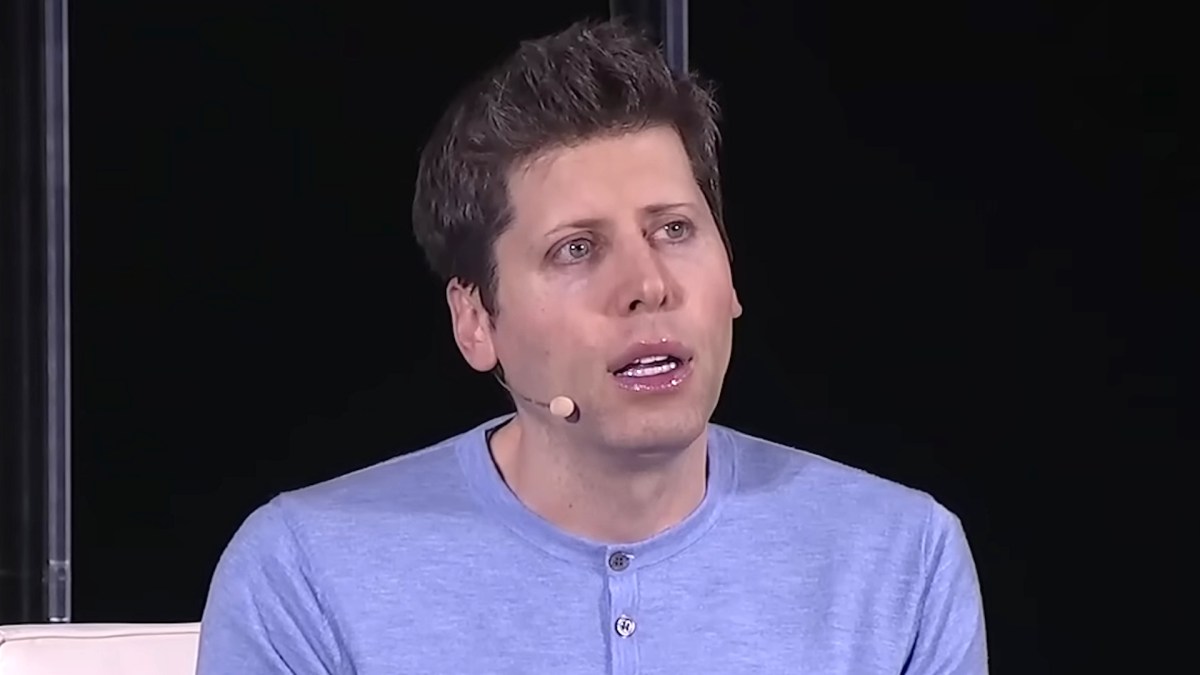 Sam Altman interviewé par le WSJ // Source : Screenshot YouTube/Wall Street Journal Sam Altman interviewé par le WSJ // Source : Screenshot YouTube/Wall Street Journal