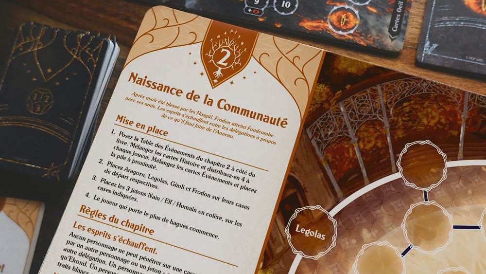 Une mise en place propre à chaque chapitre. // Source : Ravensburger Une mise en place propre à chaque chapitre. // Source : Ravensburger
