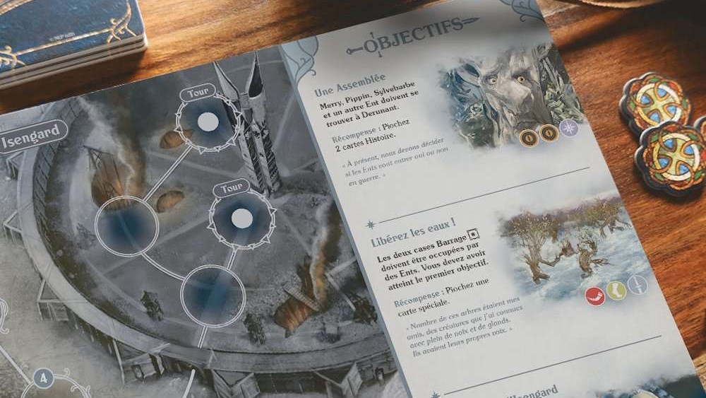 Des objectifs propres à chaque chapitre. // Source : Ravensburger Des objectifs propres à chaque chapitre. // Source : Ravensburger