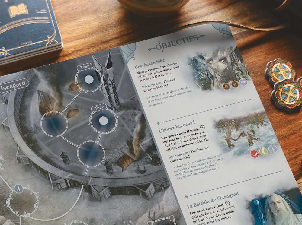 Le Seigneur des Anneaux - Jeu livre d'aventure Le Seigneur des Anneaux - Jeu livre d'aventure