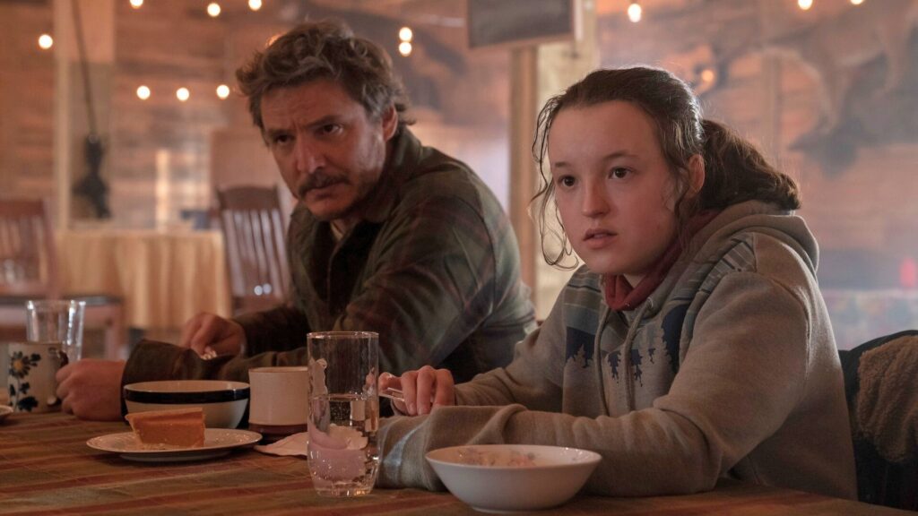 Joel et Ellie dans la saison 1 de The Last of Us. // Source : HBO Joel et Ellie dans la saison 1 de The Last of Us. // Source : HBO