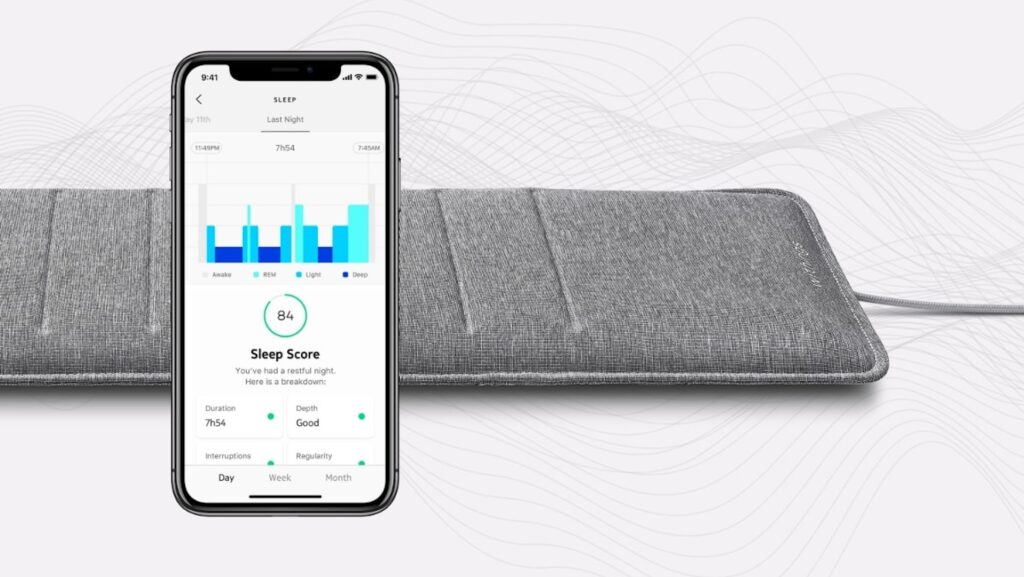 Le Sleep Analyzer pour découvrir la qualité de son sommeil // Source : Withings Le Sleep Analyzer pour découvrir la qualité de son sommeil // Source : Withings