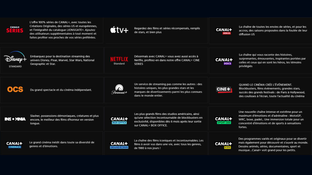 En plus de la chaîne Canal+ // Source : Canal+ En plus de la chaîne Canal+ // Source : Canal+