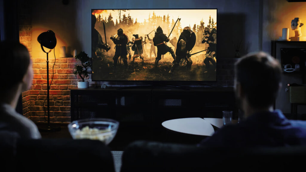 Téléviseur cinéma // Source : Adobe Stock Téléviseur cinéma // Source : Adobe Stock