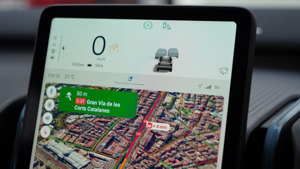 L'interface Google du Volvo EX30 // Source : Ulrich Rozier pour Numerama L'interface Google du Volvo EX30 // Source : Ulrich Rozier pour Numerama