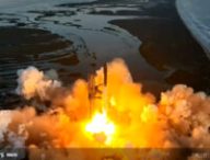 Le décollage du Starship diffusé en direct // Source : SpaceX