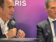 Xavier Niel et Rodolphe Saadé. // Source : Numerama Xavier Niel et Rodolphe Saadé. // Source : Numerama