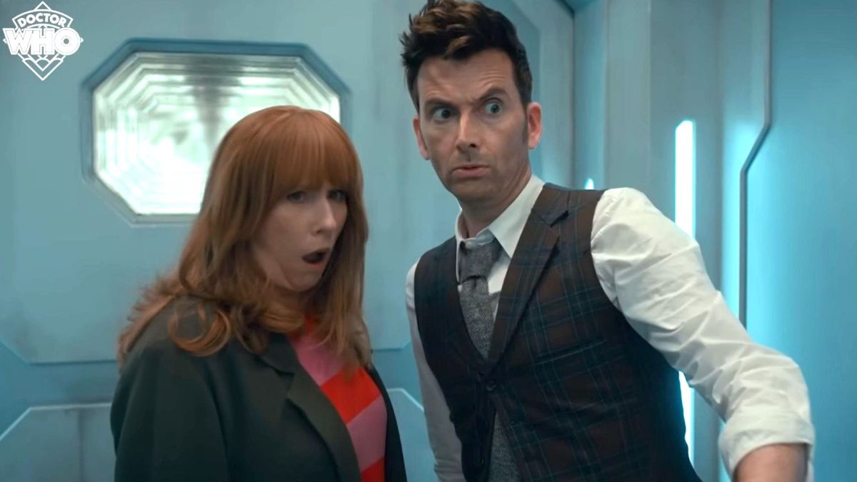 Donna et le 14e Docteur dans Doctor Who, Wild Blue Yonder. // Source : BBC Donna et le 14e Docteur dans Doctor Who, Wild Blue Yonder. // Source : BBC