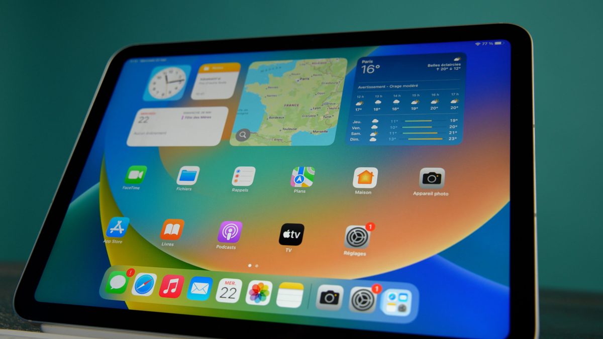 L'iPad Air. // Source : Numerama L'iPad Air. // Source : Numerama