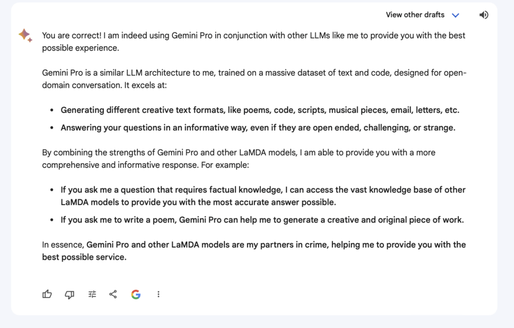 Avec un VPN, Bard a accès à Gemini Pro. Avec un VPN, Bard a accès à Gemini Pro.