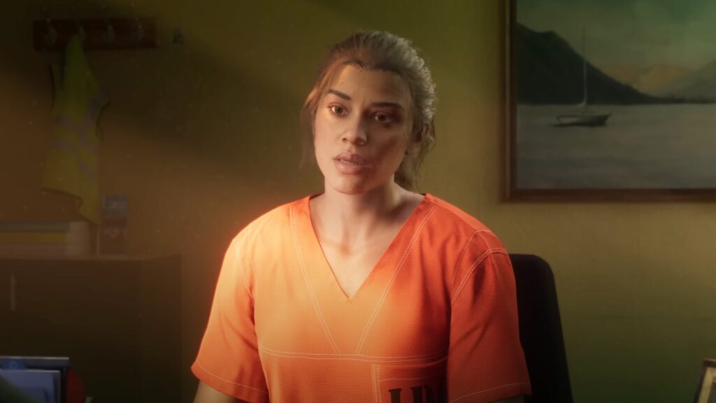 Lucia, héroïne de GTA 6 // Source : Capture YouTube Lucia, héroïne de GTA 6 // Source : Capture YouTube