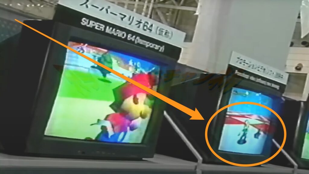 Serait-ce Luigi dans Super Mario 64 ? // Source : Capture YouTube Serait-ce Luigi dans Super Mario 64 ? // Source : Capture YouTube
