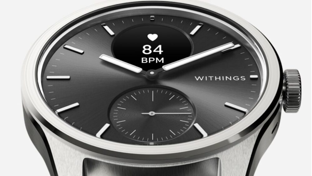 Montre Withings ScanWatch 2 // Source : Withings Montre Withings ScanWatch 2 // Source : Withings