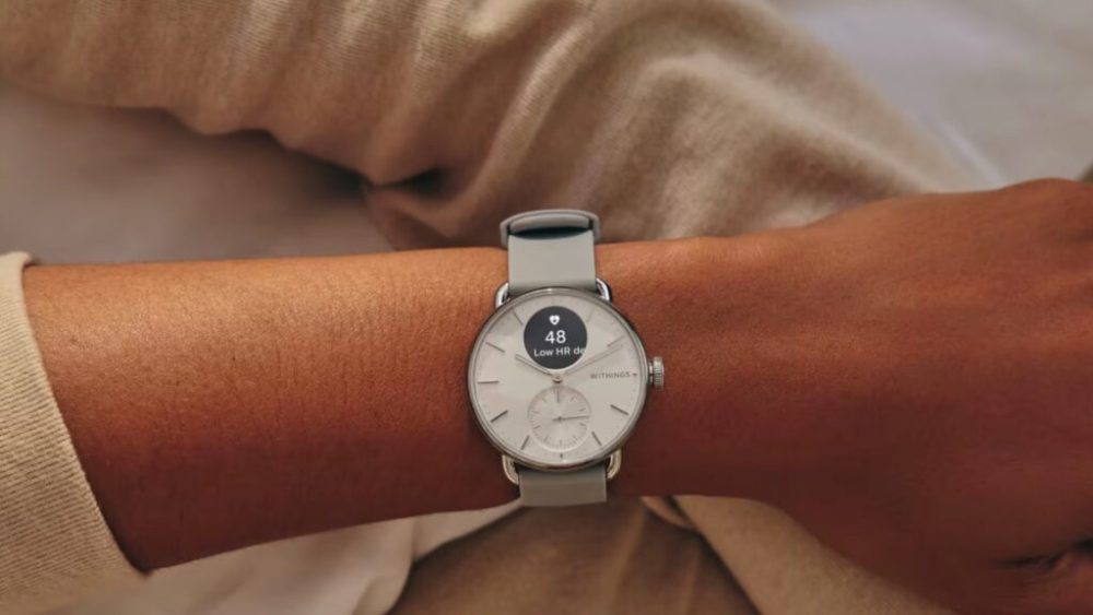 Montre Withings ScanWatch 2 // Source : Withings Montre Withings ScanWatch 2 // Source : Withings
