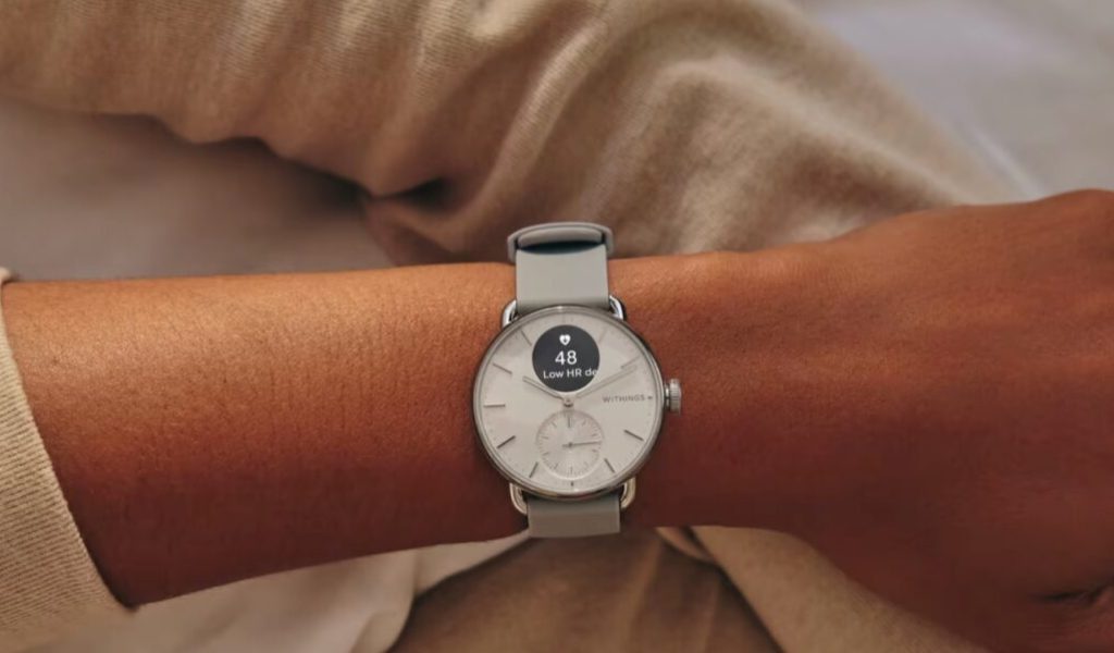 Montre Withings ScanWatch 2 // Source : Withings Montre Withings ScanWatch 2 // Source : Withings