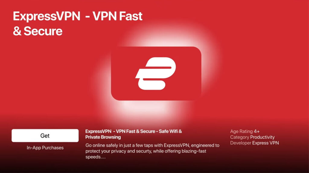 ExpressVPN sur Apple TV. ExpressVPN sur Apple TV.