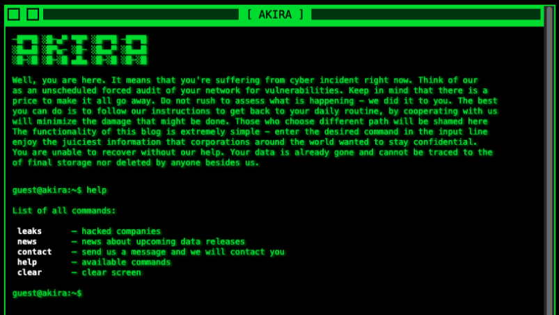 Le groupe Akira soigne l'esthétique cliché du monde cyber. // Source : Numerama Le groupe Akira soigne l'esthétique cliché du monde cyber. // Source : Numerama