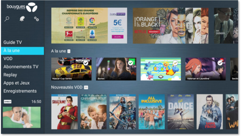 Androit Tv // Source : Bouygues Androit Tv // Source : Bouygues