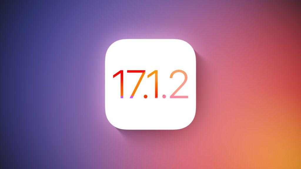 La nouvelle version iOS 17.1.2 corrige deux failles de sécurité. // Source : Apple La nouvelle version iOS 17.1.2 corrige deux failles de sécurité. // Source : Apple