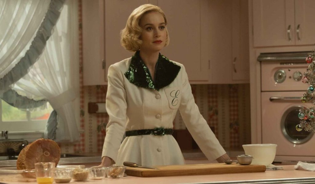 Brie Larson dans Lessons in Chemistry // Source : Apple TV+ Brie Larson dans Lessons in Chemistry // Source : Apple TV+