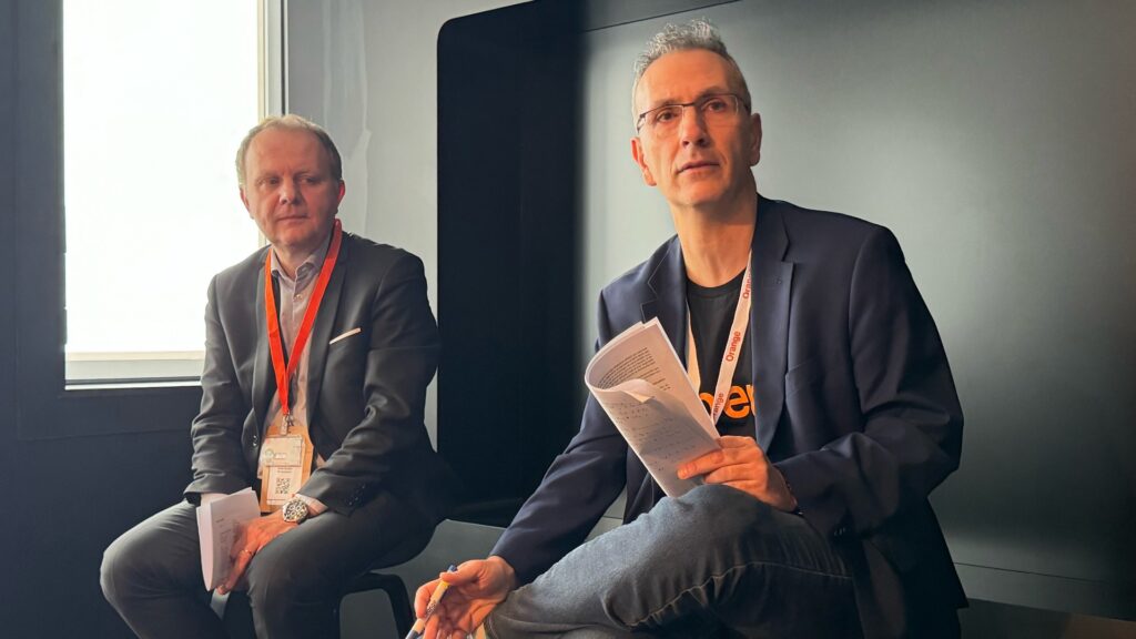 Laurent Leboucher et Bruno Zerbib. Laurent Leboucher et Bruno Zerbib.