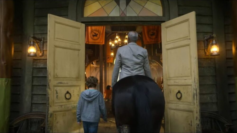 Le personnage de Chiron est régulièrement cité comme un exemple de mauvais effets spéciaux // Source : Disney+ Le personnage de Chiron est régulièrement cité comme un exemple de mauvais effets spéciaux // Source : Disney+
