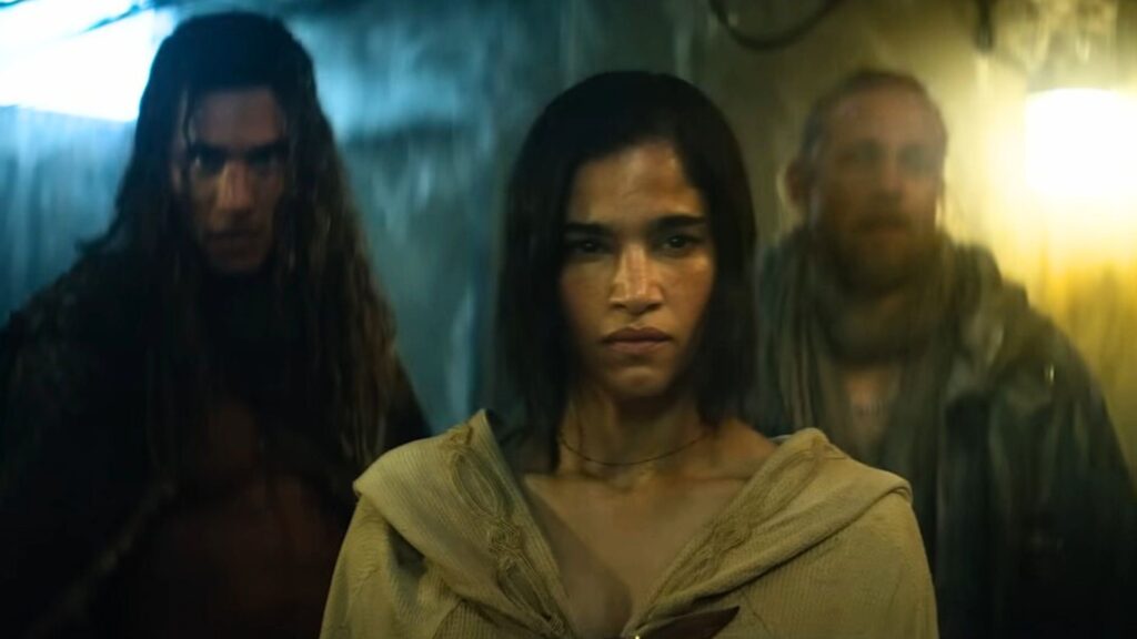Kora (Sofia Boutella) dans Rebel Moon. // Source : Netflix Kora (Sofia Boutella) dans Rebel Moon. // Source : Netflix
