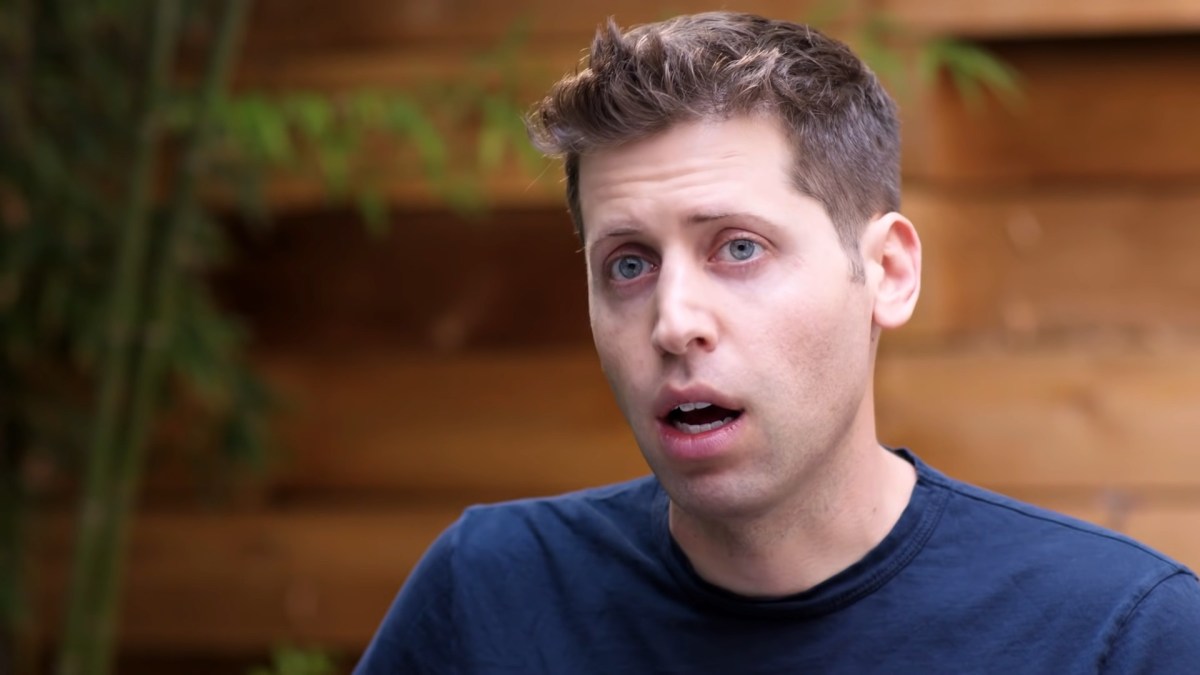 Sam Altman en 2016 // Source : youtube/ Y Combinator Sam Altman en 2016 // Source : youtube/ Y Combinator