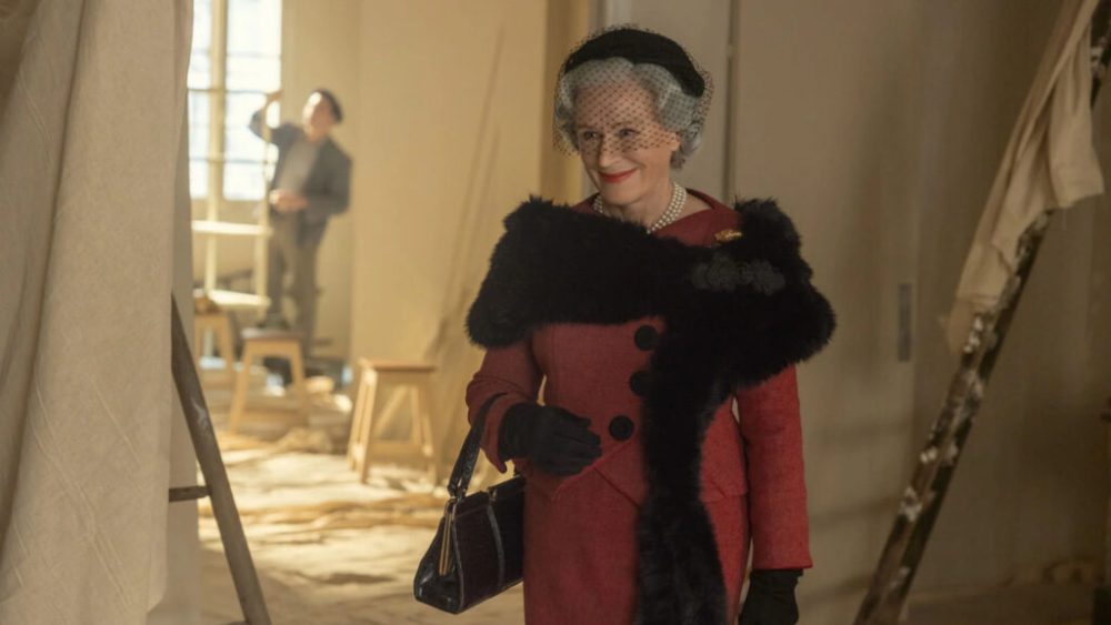 Glenn Close dans The New Look // Source : Apple TV+ Glenn Close dans The New Look // Source : Apple TV+