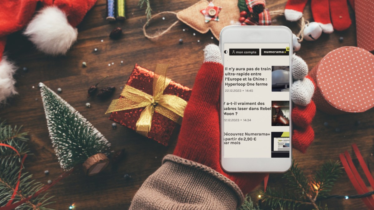 smartphonenoel // Source : Montage Numerama Adobe Stock smartphonenoel // Source : Montage Numerama Adobe Stock